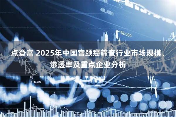 点登富 2025年中国宫颈癌筛查行业市场规模、渗透率及重点企业分析